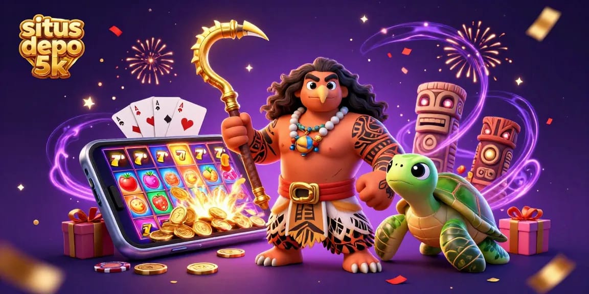 Spin the reels and win big with situs depo 5k in exciting slots gameplay.