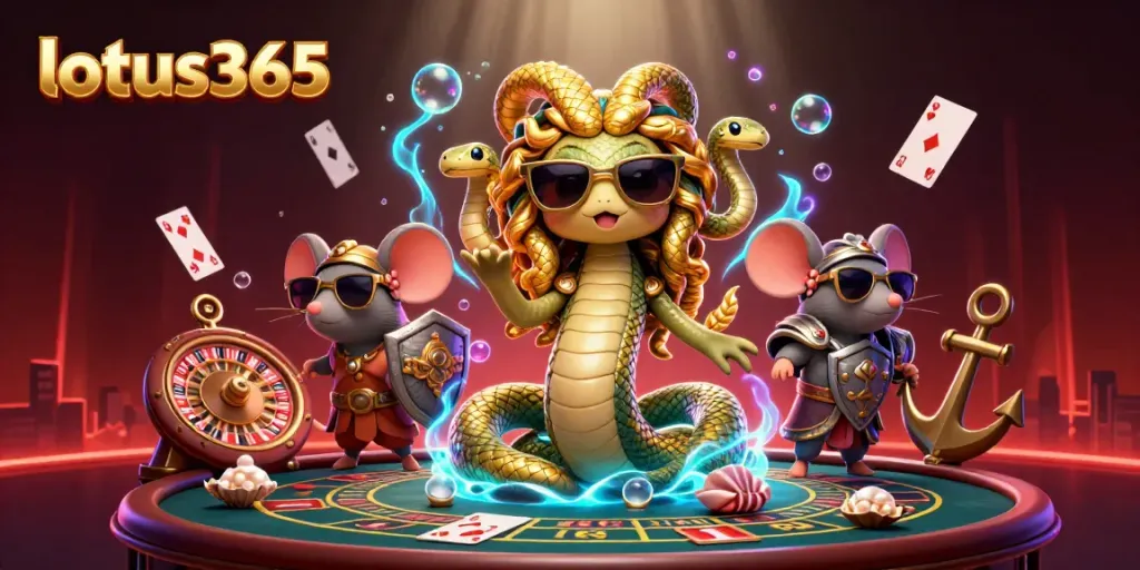 Experience thrilling betting action at lotus365 with immersive casino games and engaging characters.