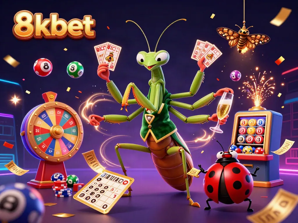 Experience thrilling gameplay with 8xbet's vibrant graphics, showcasing the excitement of gambling.
