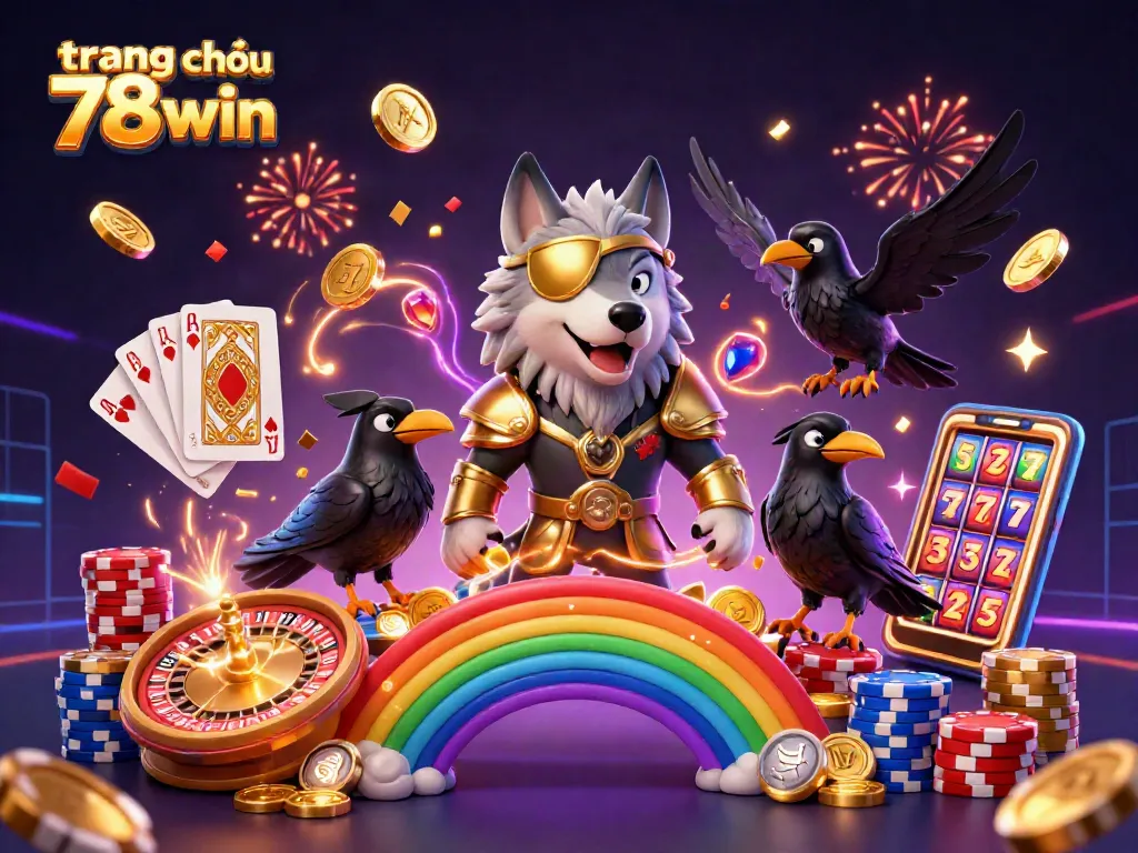Win big on trang chủ 78win with exciting 3D casino characters and vibrant game elements.