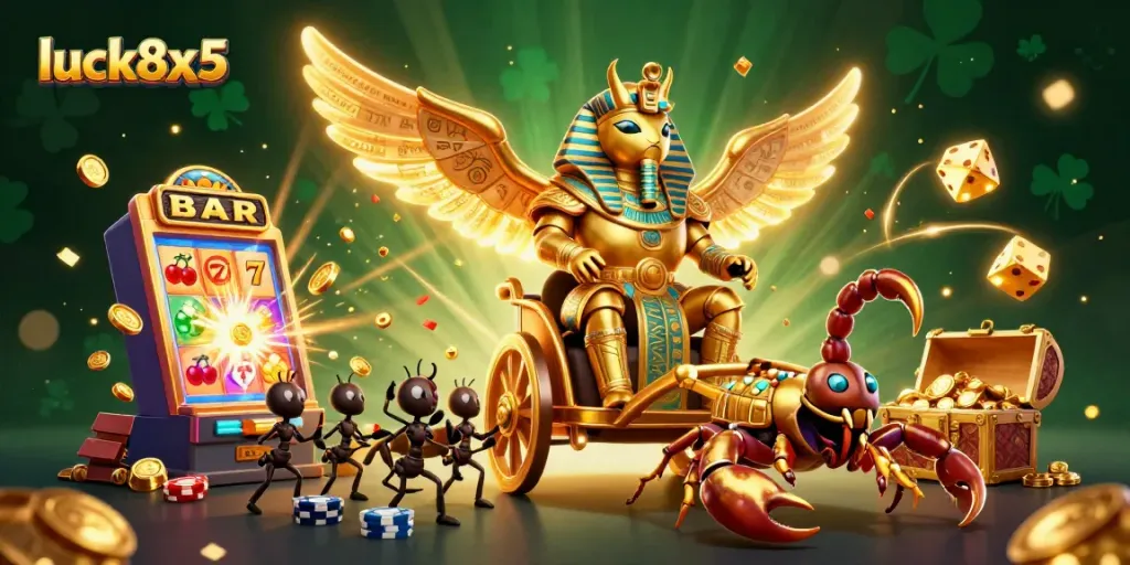 Experience thrilling jackpots at luck8x5 with lively casino elements and dynamic gaming action.
