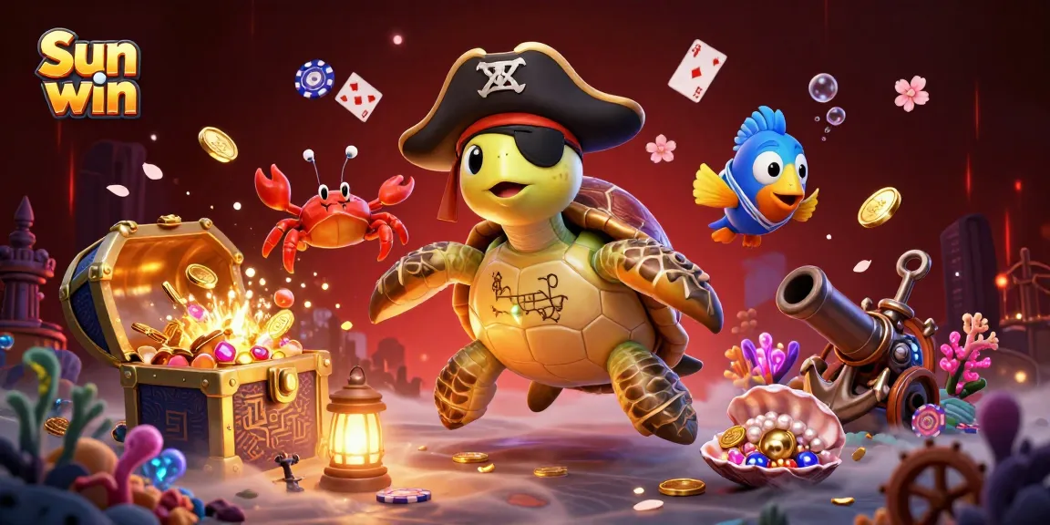Experience thrilling gameplay with Sun win in this vibrant casino-themed underwater adventure.