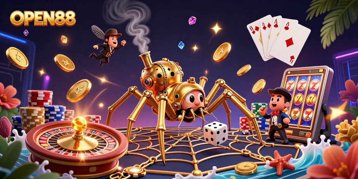 Join in the excitement at OPEN88 with vibrant gaming elements and rich casino atmosphere.
