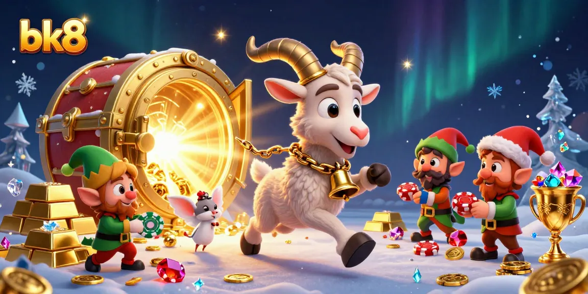 Find winning strategies at bk8 with a vibrant casino scene featuring enchanting characters.
